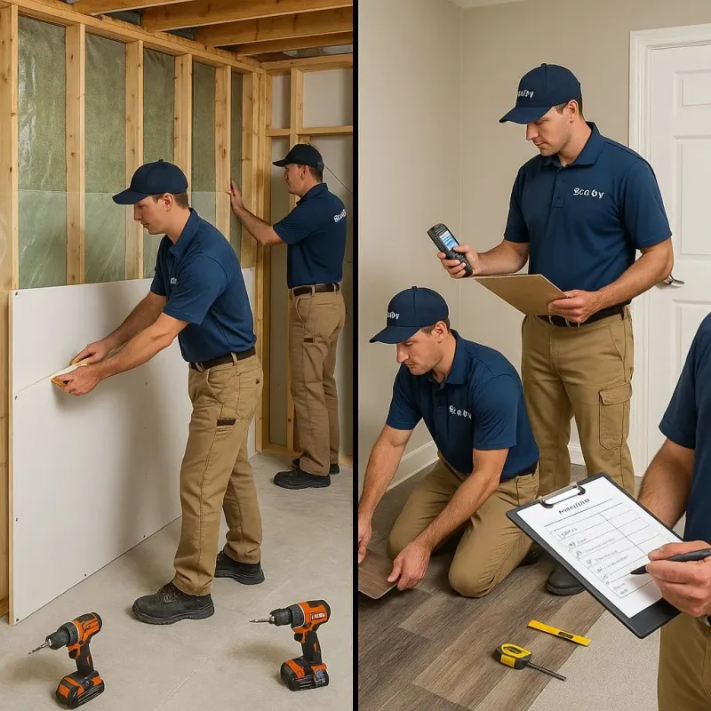 Repairs and Reconstruction process in Greenville, TX