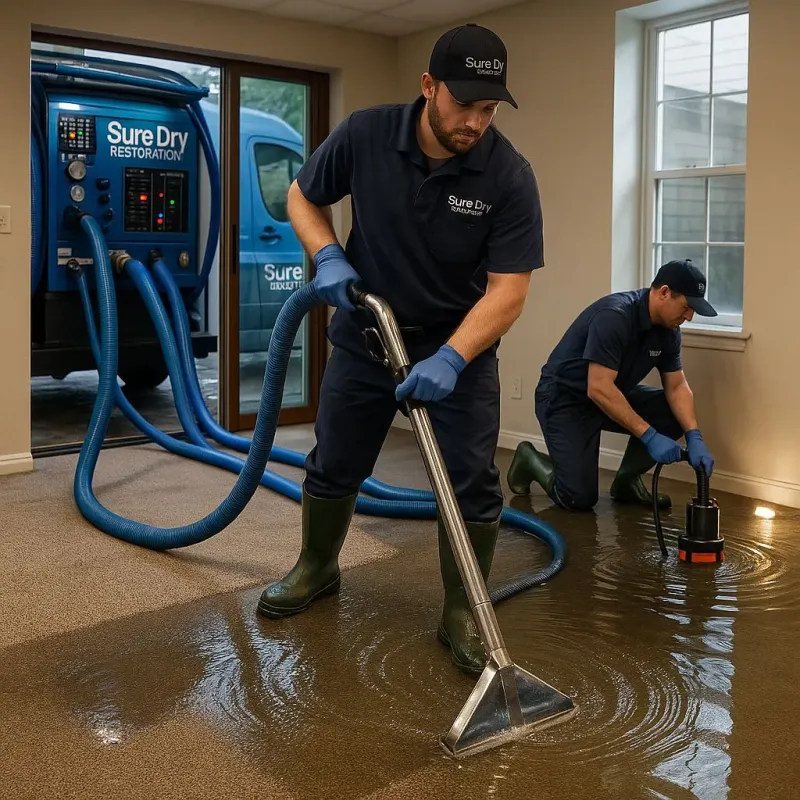 Water Extraction and Removal process in Greenville, TX